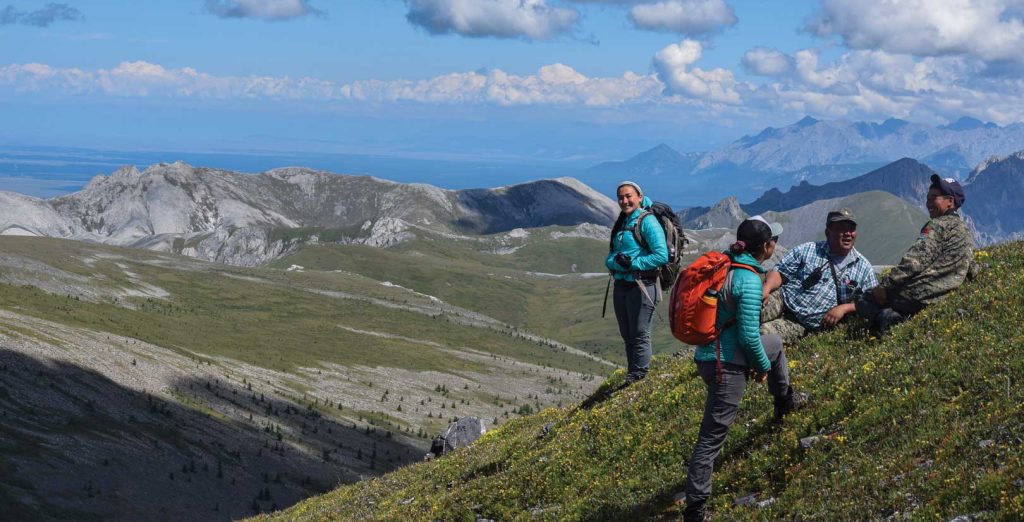 Mountain view in northwest Mongolia. Photo by M. Call