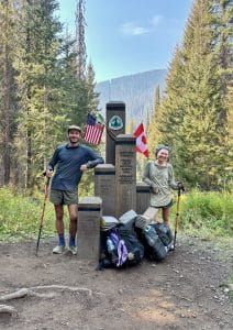 Traversing steep, snowy slopes and beautiful alpine meadows.